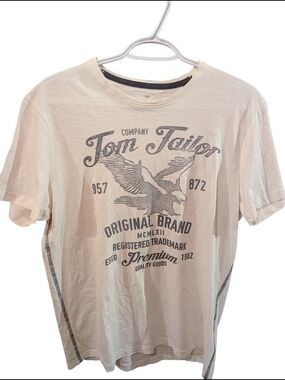 Men’s Cream Graphic T‑Shirt